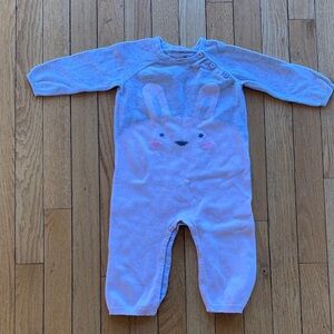 Angel Dear Light Pink Bunny Knit One Piece